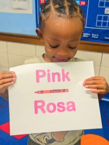 Spanish lesson with O'Neill Language Academy curriculum