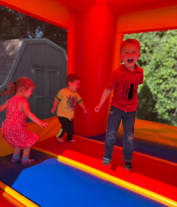 Bounce house fun at CKA