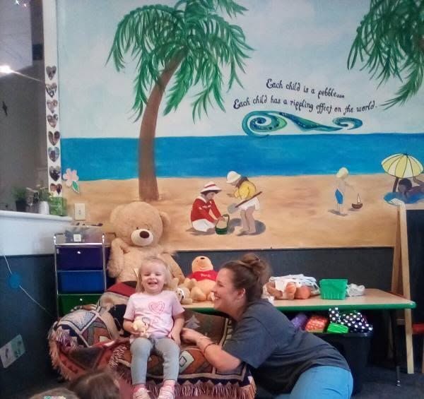 A classroom play area