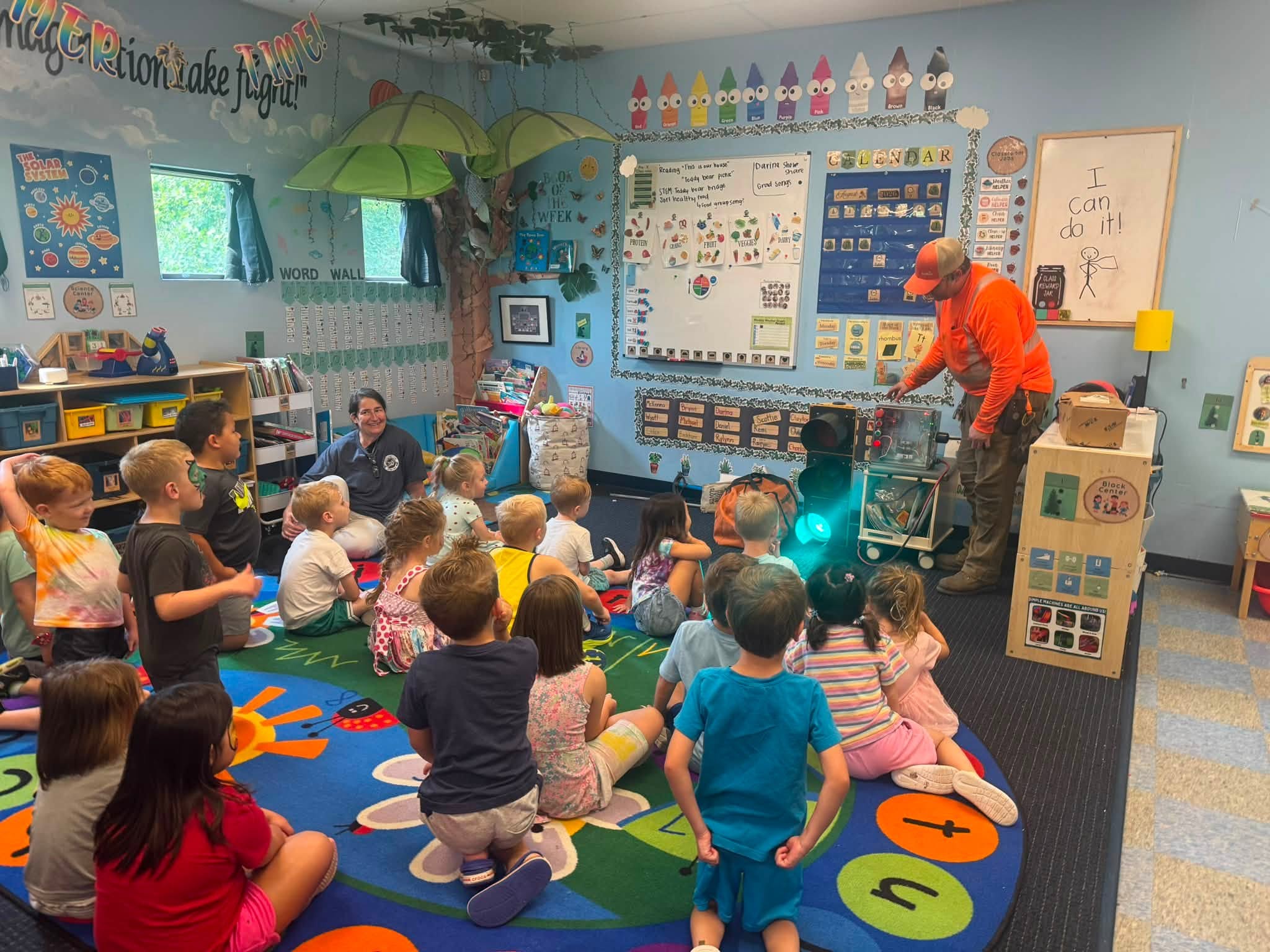 A CKA classroom during activity time